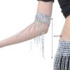 Belly Dance Wrist Arm Bracelets Beautiful Belly Dance Hand Decoration For Show And Celebration view 3
