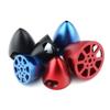 DKNTZO RC Propeller Spinner, 1 Pcs 2 Blades 3.5" Inch 89MM Anodized CNC Aluminum Drilled RC Red/Blue/Black Propeller Spinner Cone for DLE EVO Engine Airplane Plane Accessories (Color : 1 PC Red) view 3
