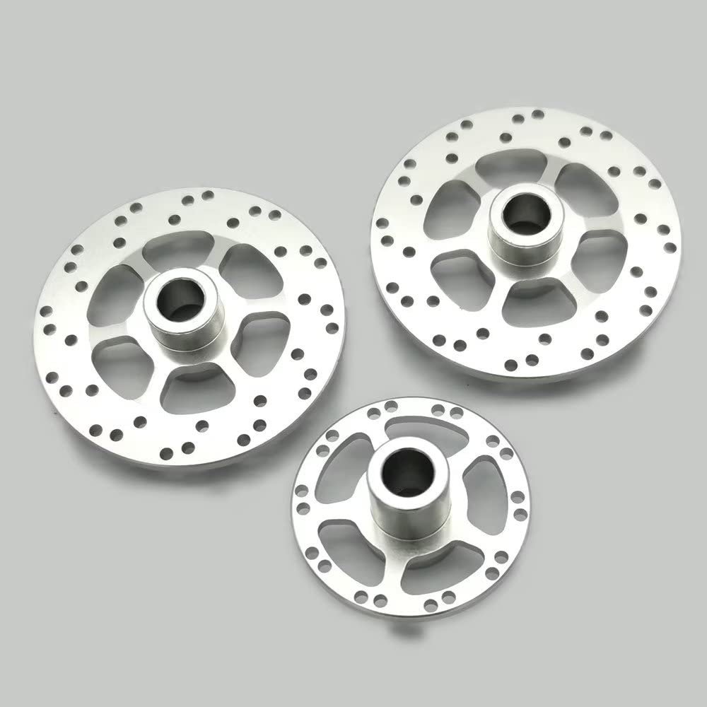 for Kyosho NSR500 B3 B4 Aluminum Brake Disk Plate Silver