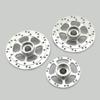 for Kyosho NSR500 B3 B4 Aluminum Brake Disk Plate Silver view 2