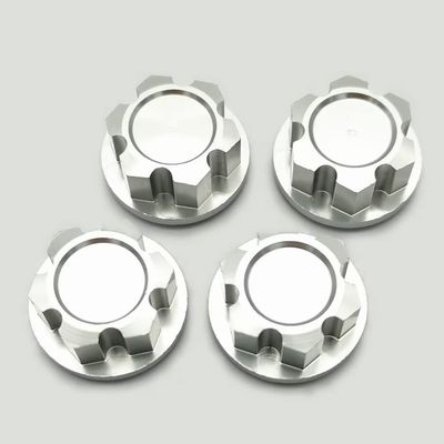 for Traxxas 1/5 X Maxx X-Maxx 7758Silver Aluminum Wheel Nuts Wheel Locker 17mm