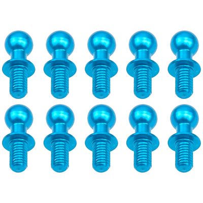 10Pack ShareGoo Metal M3 Ball Head Screw Tie Rod Bolts Shock Absorbers Ball Mounts Compatible with Tamiya TT01 TT02 Sakura D5 1/10 RC Car