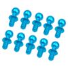 10Pack ShareGoo Metal M3 Ball Head Screw Tie Rod Bolts Shock Absorbers Ball Mounts Compatible with Tamiya TT01 TT02 Sakura D5 1/10 RC Car view 2