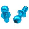 10Pack ShareGoo Metal M3 Ball Head Screw Tie Rod Bolts Shock Absorbers Ball Mounts Compatible with Tamiya TT01 TT02 Sakura D5 1/10 RC Car view 3