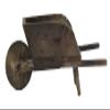 Melody Jane Dolls Houses Dollhouse Rustic Wheelbarrow Garden Planter Miniature Yard Furniture 1:12 view 2