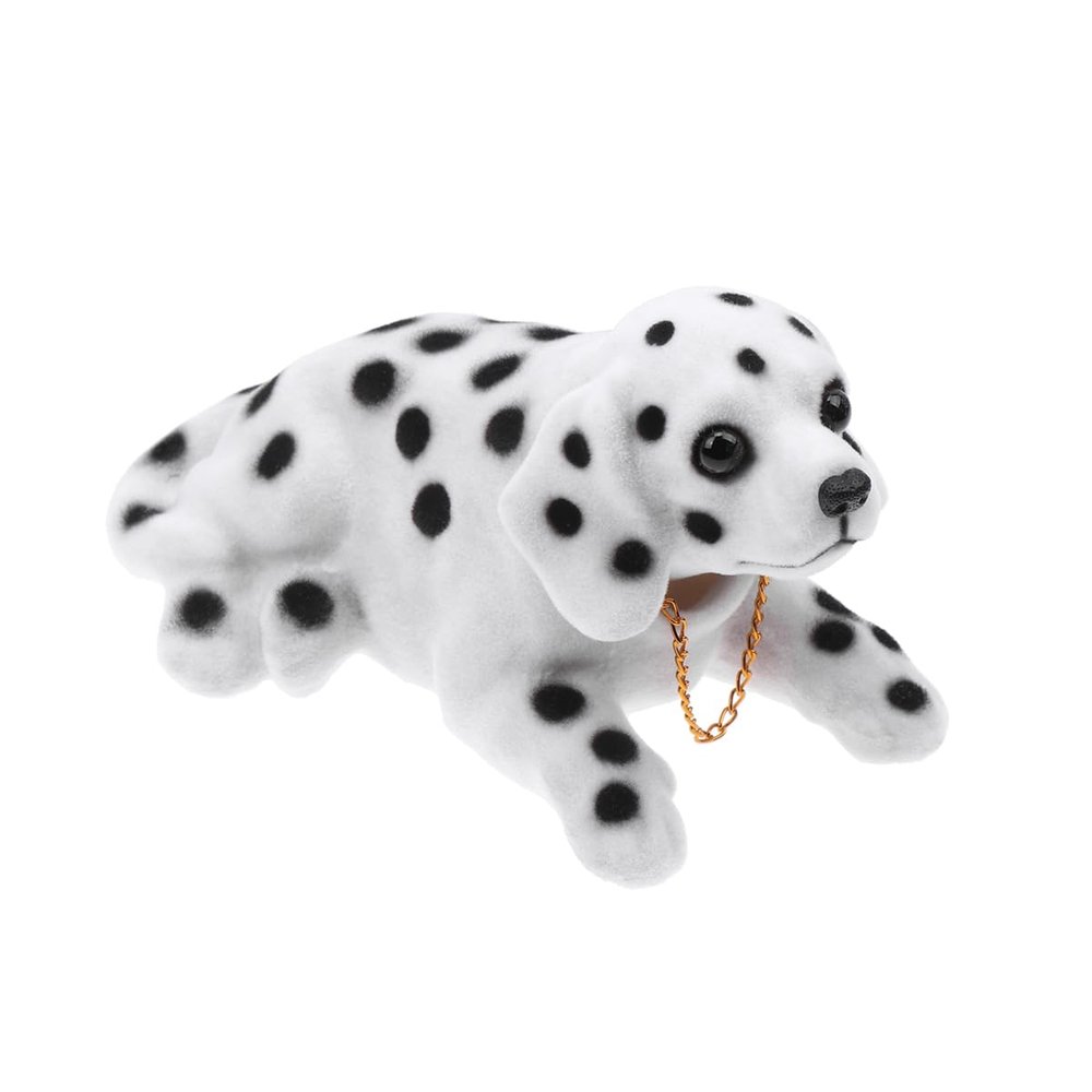 Cute Cartoon Dog Dashboard Ornament Shaking Head Car Decoration Resin Figure for Cars Home Office Display for Dog Lovers