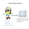 BASHERISE 3 PCS PVZ Plant and Zombies Plush Sets Toys White Hat Zombie, Eggshell Zombie,Jersey Zombie Plush Figure Doll, Great Gift for Christmas, Birthday New view 4