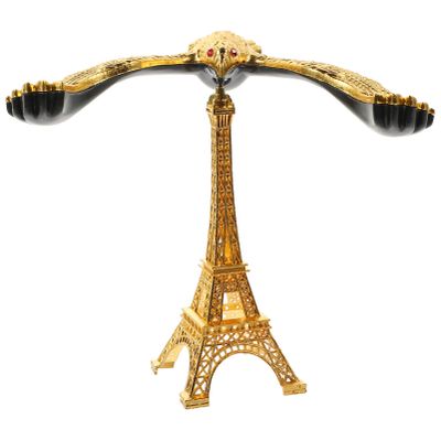 ARTIBETTER Balance Eagle Decoration Ornaments Office Desktop Set Zinc Alloy Zinc Alloy Ornament