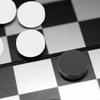 Backgammon Game Pieces Replacement 30pcs Black White Backgammon Checkers for Roll-up Travel view 3