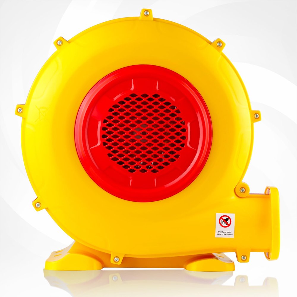 TKLoop 480W 0.6HP Air Blower for Inflatable, Pump Fan Commercial Inflatable Bouncer Blower, Perfect for Inflatable Water Bounce House, Jumper, Bouncy Castle