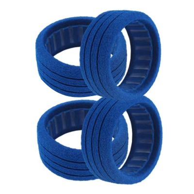 MOOKEENONE 4X 40mm 1/8 Off-Road Short Course Truck Sponge Inner Tire Tyre Bladder Foam