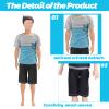 18 PCS Doll Clothes for Ken Doll Including Handmade 6 Tops 6 Pants Casual Wear 2 Beach Pants 4 Pair of Shoes for 11.5 Inch Boy Doll Outfits for Boyfriend Doll view 3