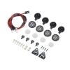 1 Set 1:24 RC Car LED Light Bar Roof Lamp Headlight for Axial for SCX24 for AXI00001 view 2