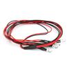 1 Set 1:24 RC Car LED Light Bar Roof Lamp Headlight for Axial for SCX24 for AXI00001 view 3