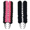 winvin Set of 24 Mouse Costume Deluxe Fabric Ears Headband White Polka Dots Bow Boys Girls Birthday Party Hairs Accessories Baby Shower Headwear Halloween Party Favors Decorations (Black Rose Red) view 1