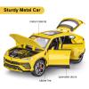 SASBSC Toy Cars for Boys Age 4-7 Metal Car Toys for 3 4 5 6 7 8 Year Old Boy Diecast Model Cars for Kids with Light and Sound Birthday Gifts(Yellow, 1:24) view 2