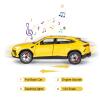 SASBSC Toy Cars for Boys Age 4-7 Metal Car Toys for 3 4 5 6 7 8 Year Old Boy Diecast Model Cars for Kids with Light and Sound Birthday Gifts(Yellow, 1:24) view 4