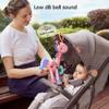 TUMAMA Baby Plush Hanging Rattle Toys, Crib Car Seat Travel Stroller Playmat Soft Plush Toy with Wind Chimes, Best Birthday Gift for Newborn 0-12 Months view 2