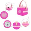 Carrying Bag for Toniebox and Tonies Figures, with Cover for Tonies Ears, Storage Case for Toniebox Characters and Accessories, Pink view 3