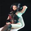 Fremego 1/6 Scale Female High Fork Leather Coat Bodysuit Clothes for 12inch PH TBL JO Female Action Figure Body (Black) view 3