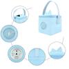 Annmore Carrying Case for Toniesbox and Figures, with Cover for Tonies Ears, Use for Tonies Characters Transport and Storage, Blue view 2