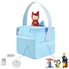 Annmore Carrying Case for Toniesbox and Figures, with Cover for Tonies Ears, Use for Tonies Characters Transport and Storage, Blue view 4