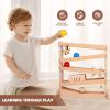 Adena Montessori Tracker Ball Drop Toys Wooden Toys for 1 2 3 Years Old Toddlers Montessori-Inspired Toys for Babies view 3