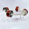 HIUHIU 4/6 Coil Toroidal Accelerator Cyclotron Magnetic Levitation Brushless Motor Physical DIY Model High-Tech Toy,4 coils view 2