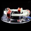 HIUHIU 4/6 Coil Toroidal Accelerator Cyclotron Magnetic Levitation Brushless Motor Physical DIY Model High-Tech Toy,4 coils view 3