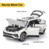 SASBSC Toy Cars for Boys Car Toys for 3 4 5 6 7 8 Year Old Boy Metal Cars for Kids Diecast Model Cars with Light and Sound Birthday Gifts (White, 1:24) view 2