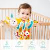Koty Car Seat Toys, Infant Spiral Plush Toys, Baby Stroller Toys Hanging Crib Activity Toy for CarSeat Crib Bed Stroller, Rabbit Hanging Rattle Gifts for Babies 0-6 MonthsRabbit view 2