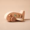 ibwaae Wooden Airplane Toys, Air Transport Vehicles Play Set, Wooden Pull Games, Learning Gift Montessori Toy for Baby Toddler Boys Girls view 1