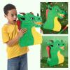 WERNNSAI Dragon Piata - Dinosaur Party Supplies Dino Piata Bundle with Blindfold and Stick for Boys Kids Dragon Theme Birthday Party Game Decorations (15.5" x 10" x 3") view 3