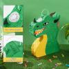 WERNNSAI Dragon Piata - Dinosaur Party Supplies Dino Piata Bundle with Blindfold and Stick for Boys Kids Dragon Theme Birthday Party Game Decorations (15.5" x 10" x 3") view 4
