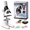 BAHCCE Lab Microscope Slides Microscope Kit Lab LED 100X-400X-1200X Biological Microscope for Kids Child Microscope Parts (Size : 2) view 1
