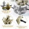 Yunsailing 40 Pcs Masquerade Mask Vintage Antique Venetian Mask for Men Women Parade Party Performance Bar Carnival(Gold, Silver) view 3