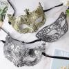 Yunsailing 40 Pcs Masquerade Mask Vintage Antique Venetian Mask for Men Women Parade Party Performance Bar Carnival(Gold, Silver) view 4