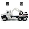 1* Engineering Truck Model Toy Excavator 1/50 Model Car Diecast Toy Vehicle Gift view 4