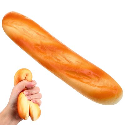 NOLITOY Artificial Bread Fake Simulation Realistic Food Cake, French Bread Loaf Baguette Dessert for Decoration Display Props Real Model(11inch)