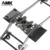 2pcs Metal Side Pedal Step Foot-Plate Pedal Running Board for 1/10 RC Crawler Car Hop-ups Parts DIY Upgrade view 2