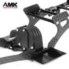 2pcs Metal Side Pedal Step Foot-Plate Pedal Running Board for 1/10 RC Crawler Car Hop-ups Parts DIY Upgrade view 3