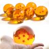 GDablssu The Novelty Children's Toy Dragon Transparent Play Balls Set Contains 7 Dragon Transparent Play Ballss 1.7 inches / 4.3cm Star Crystal Balls view 1