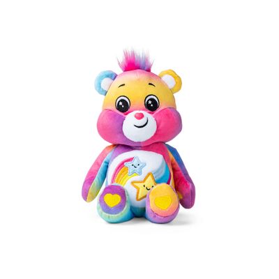 Basic Fun Care Bears Dare to Care Bear 22cm Bean Plush  Soft Collectible Teddy Bear  Small Cuddly Toy for Girls & Boys Aged 4+  Cute Plush Gift for Kids