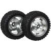 HobbyMarking Aluminum Wheels Rims Rubber Tires 12mm Hex Hub for Tamiya TT-02B HPI HSP 1/10 Scale RC Buggy Car Upgrades view 4