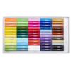 KINGART TEMPERA PAINT Sticks, Set of 60 Fun Colors, Kid Friendly, Super Quick Drying, Non-Toxic, For Paper, Canvas, Wood, Glass and more view 1
