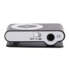 Mini Music Player, Portable Digital Music Media Player MiniMP3 BackClip Player with Earphone and USB Cable(Black) view 2