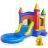 Cloud 9 Castle Inflatable Combo Bounce House with Splash Pool and Water Slide for Kids - Commercial-Grade Combo Bouncer Includes Blower view 1