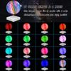 VGAzer Levitating Moon Lamp Galaxy Light, 3D Printed 20 Colors Modes Magnetic Night Light,360 Auto-Rotation Floating Moon Lamp for Chirstmas Gifts Desk Lamp view 2