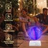 VGAzer Levitating Moon Lamp Galaxy Light, 3D Printed 20 Colors Modes Magnetic Night Light,360 Auto-Rotation Floating Moon Lamp for Chirstmas Gifts Desk Lamp view 4