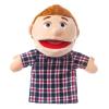 1 Pcs Family Hand Puppets 12 Inch Grandparents, Mom & Dad, Brother & Sister Plush Hand Puppet Toys Role-Play Toy Puppets for Kids Storytelling Imaginative Pretend Play Teaching Preschool(Dad) view 1